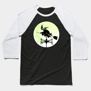 Witch Moon Weathervane Baseball T-Shirt